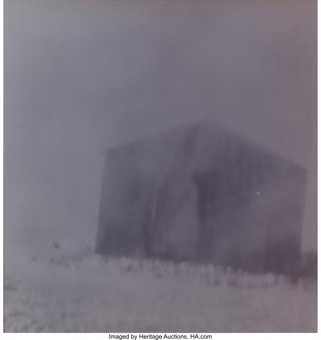 Michal Rovner (Israeli, b. 1957) Outside #16, 19: Michal Rovner (Israeli, b. 1957)Outside #16, 1991Dye coupler19-1/2 x 19