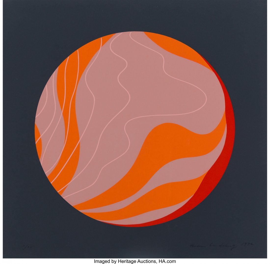 Helen Lundeberg (1908-1999) Wild Planet, 1972 Sc (1 of 3)