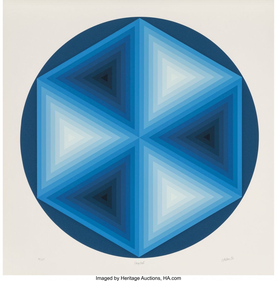 Jurgen Peters (b. 1936) Chrystal, 1982 Screenpri (1 of 3)