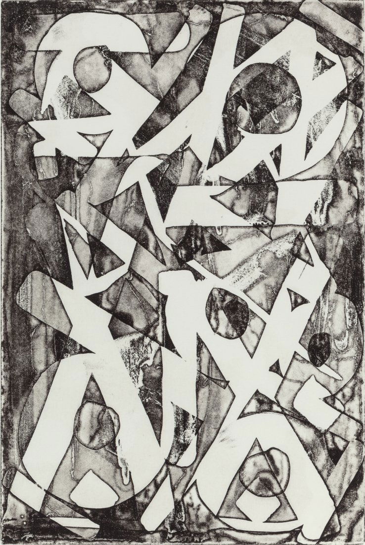 RETNA (American, b. 1979) Agua Sucia II, 2012 Et (1 of 3)