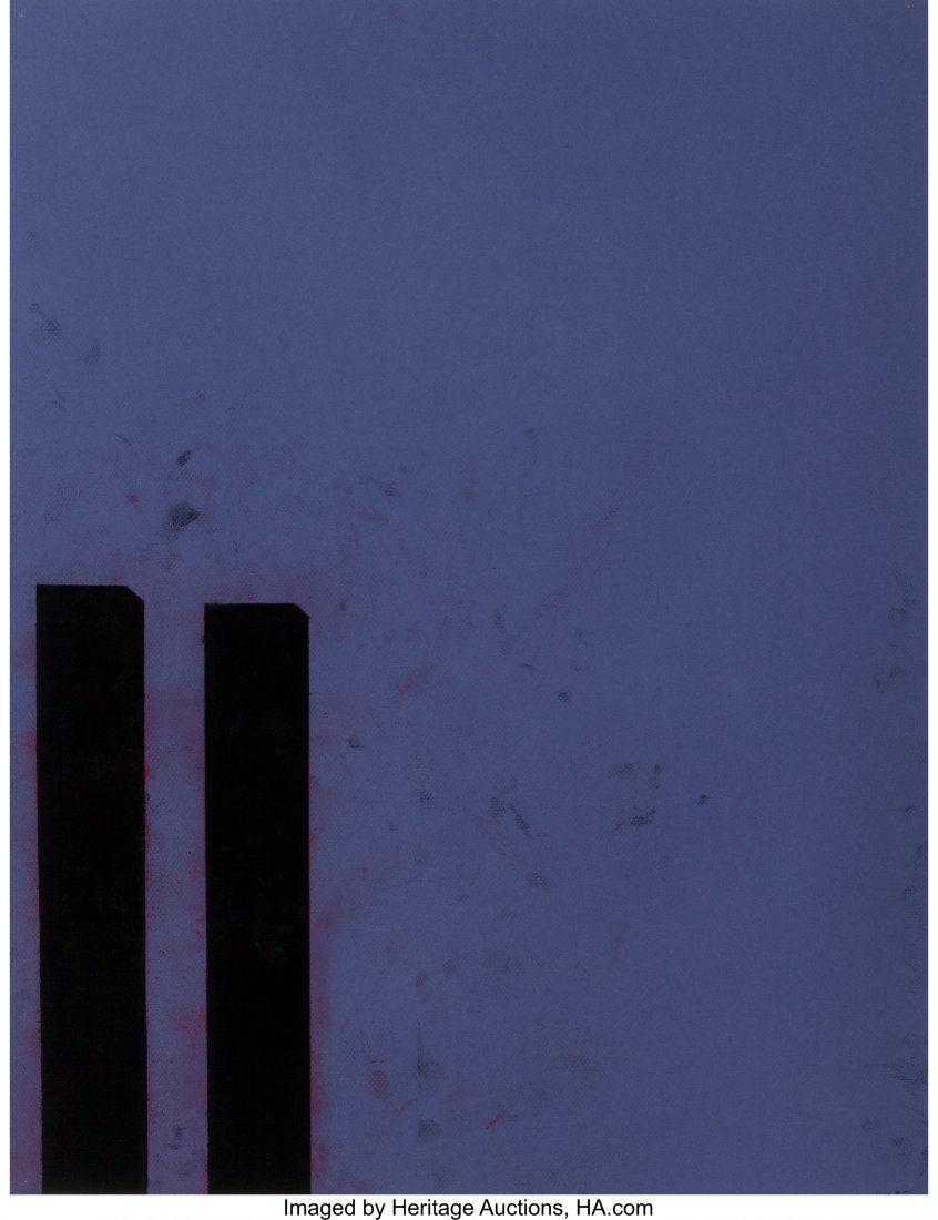 Robert S. Moskowitz (American, b. 1935) Skyscrap: Robert S. Moskowitz (American, b. 1935)Skyscraper, 1995Pastel on paper2