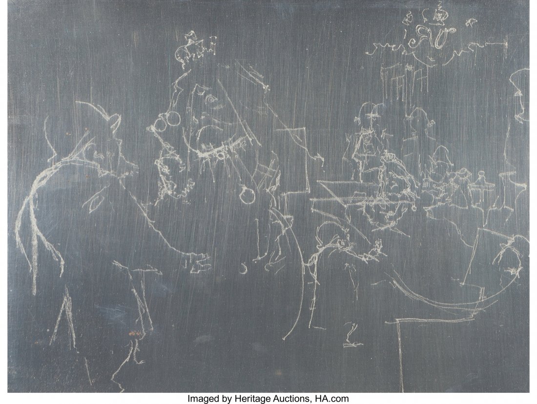 Jack Levine (1915-2010) The "Driegroschen Film",: Jack Levine (1915-2010)The "Driegroschen Film", 1967Portfolio of etchings