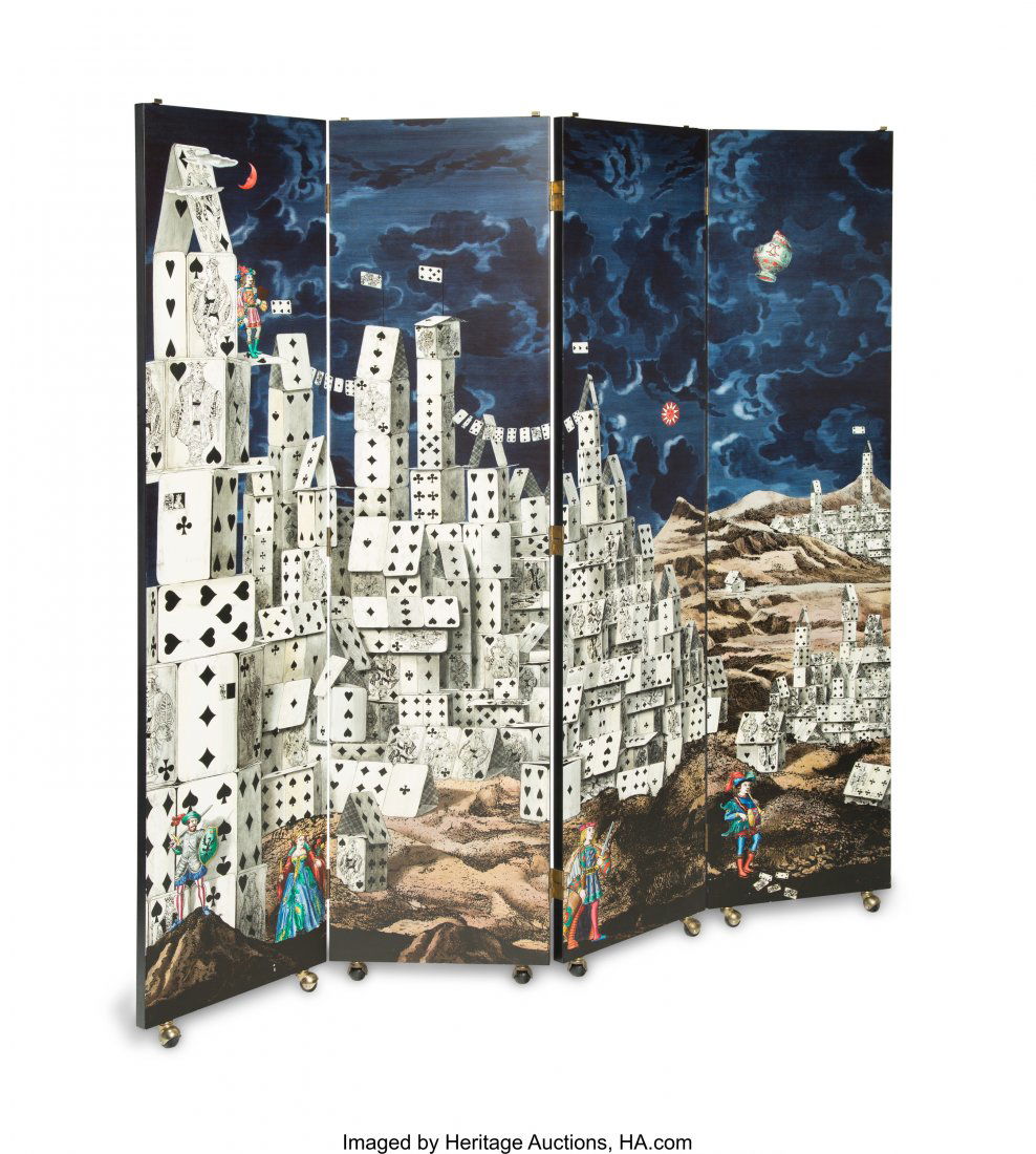 Piero Fornasetti (Italian, 1913-1988) Citta de C (1 of 2)
