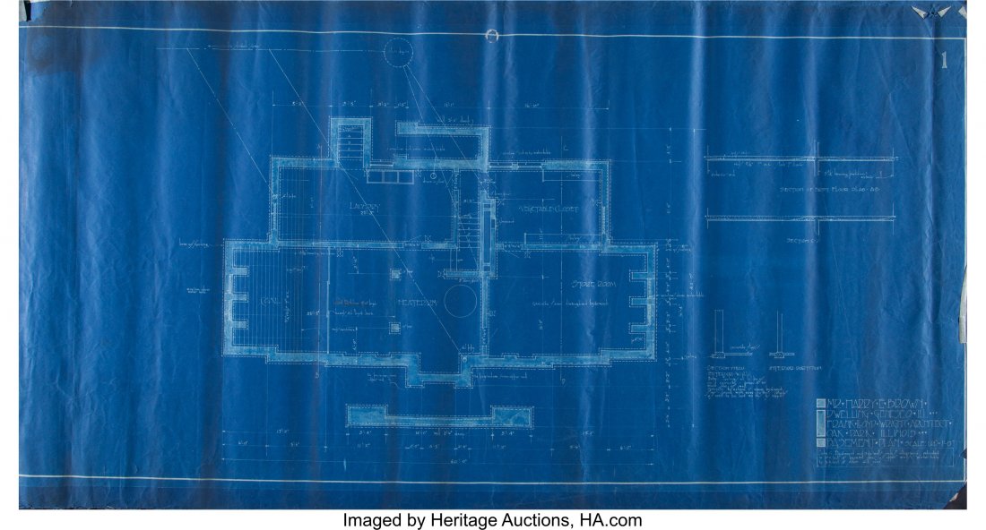 Frank Lloyd Wright (American, 1867-1959) Set of (1 of 8)