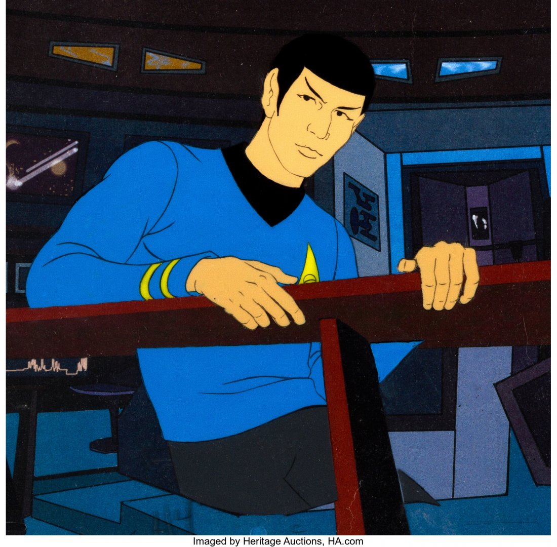 Star Trek: The Animated Series Spock Production (1 of 2)