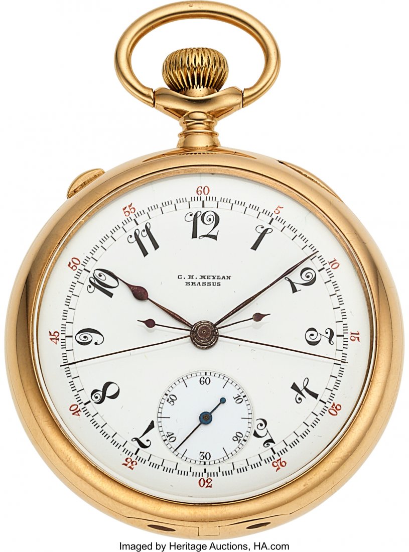 C.H. Meylan Brassus Fine Gold Split Seconds Chro (1 of 3)