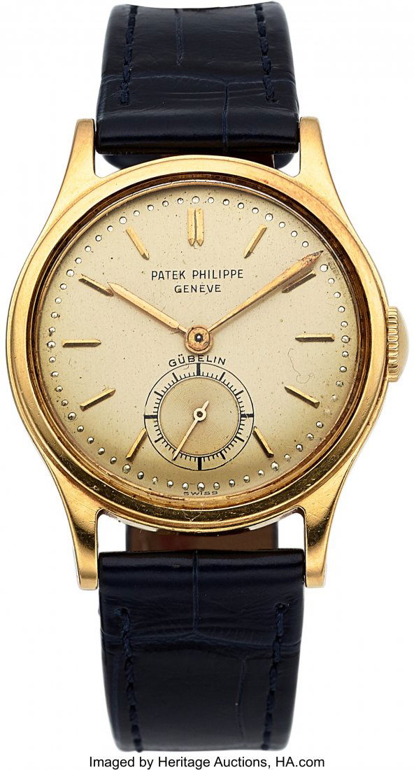 Patek Philippe, Ref. 2451J, 18k Gold Calatrava, (1 of 6)