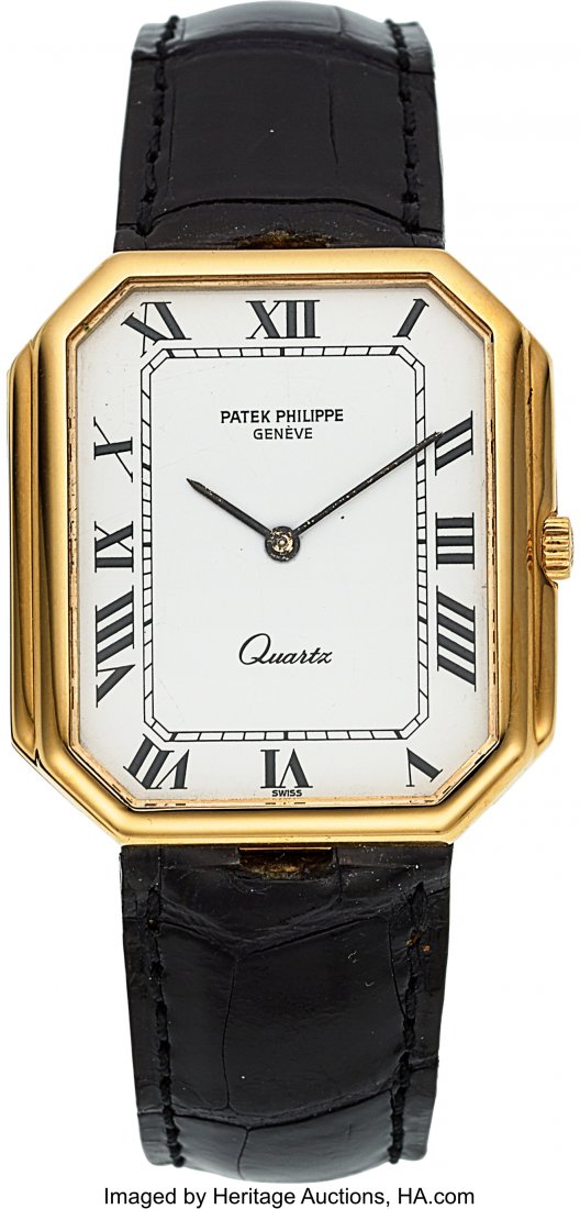 Patek Philippe Ref. 3853 Yellow Gold Wristwatch, (1 of 3)