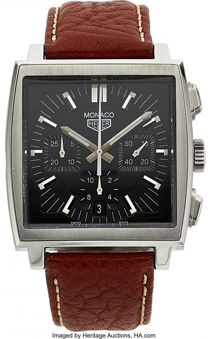 Tag Heuer Monaco Steel Automatic Chronograph  Ca (1 of 3)