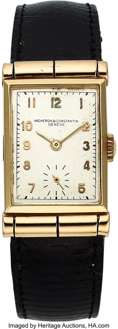 Vacheron & Constantin, 14k Gold Manual Wind Wris (1 of 4)