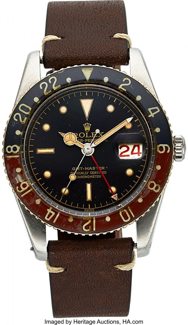 Rolex, Ref 6542, Bakelite Bezel GMT-Master, Circ (1 of 7)