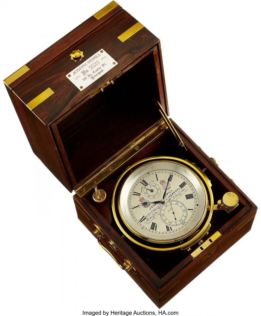 Joseph Sewill Liverpool Two Day Marine Chronomet (1 of 2)