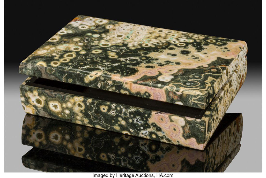 Ocean Jasper Box Stone Source: Madagascar   This (1 of 2)