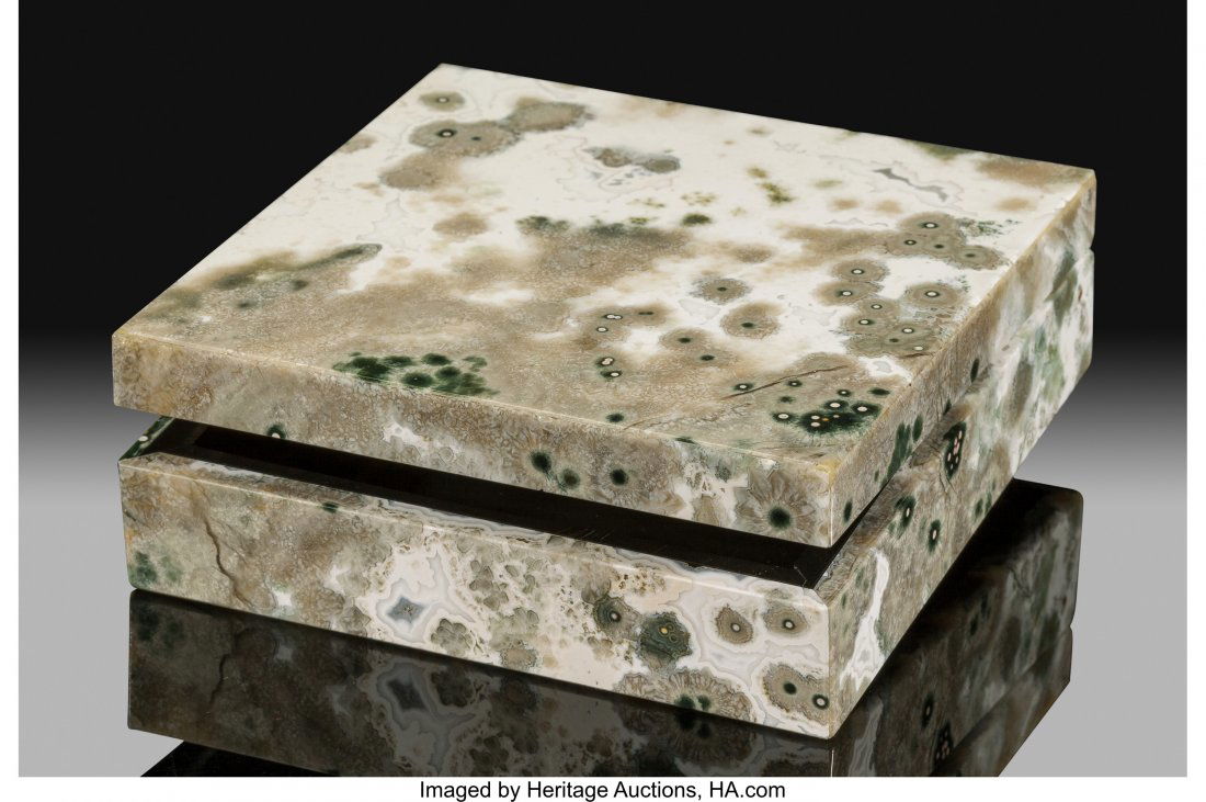 Ocean Jasper Box Stone Source: Madagascar   This (1 of 2)