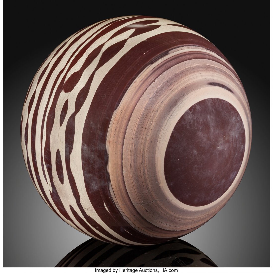 Zebra Stone Sphere Stone Source: Argyle Station, (1 of 2)