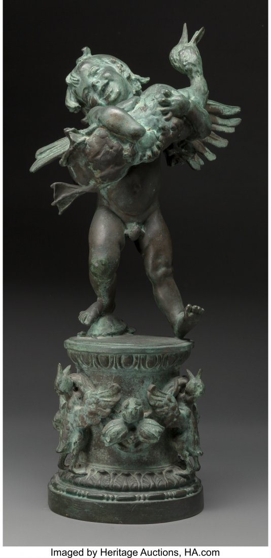 Frederick William MacMonnies (American, 1863-193: Frederick William MacMonnies (American, 1863-1937)Boy and Duck, conceived 1895,