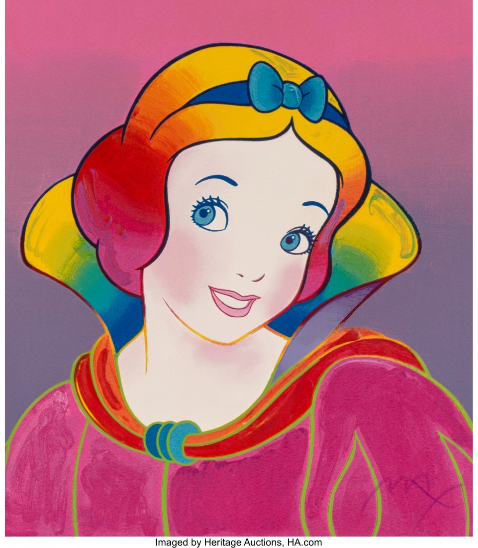 Peter Max (American, b. 1937) Snow White, Suite: Peter Max (American, b. 1937)Snow White, Suite IV, 1994Serigraph in colors