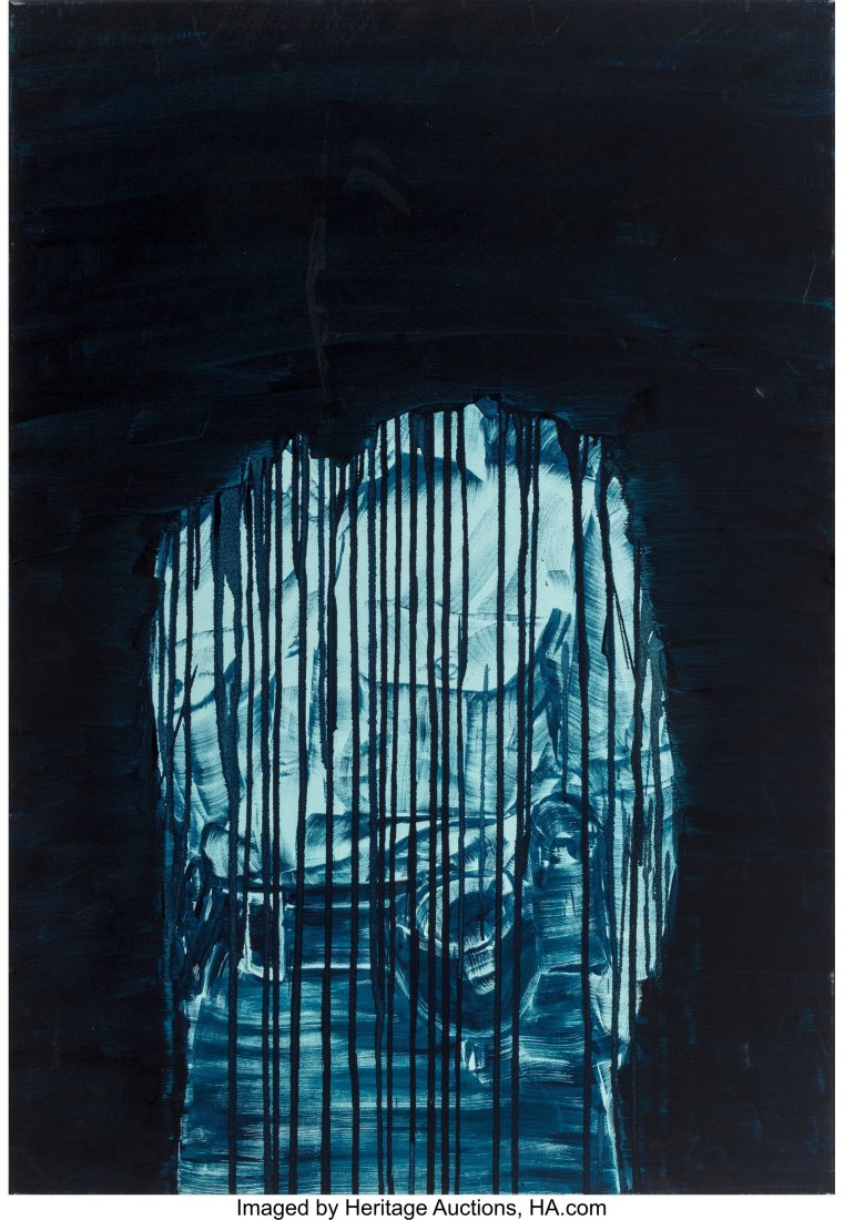 Bartek Materka (Polish, b. 1973) Police Woman 2,: Bartek Materka (Polish, b. 1973)Police Woman 2, 2006Oil on canvas39-1/4