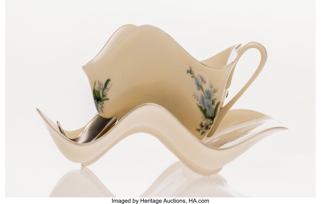 Robert Lazzarini (American, b. 1965) Teacup, 200: Robert Lazzarini (American, b. 1965)Teacup, 2003Porcelain in colors with gl