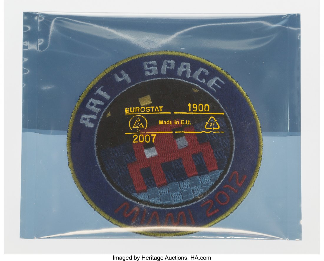 Invader (French, 21st Century) Art 4 space Miami: Invader (French, 21st Century)Art 4 space Miami, 2012Embroidered patch3