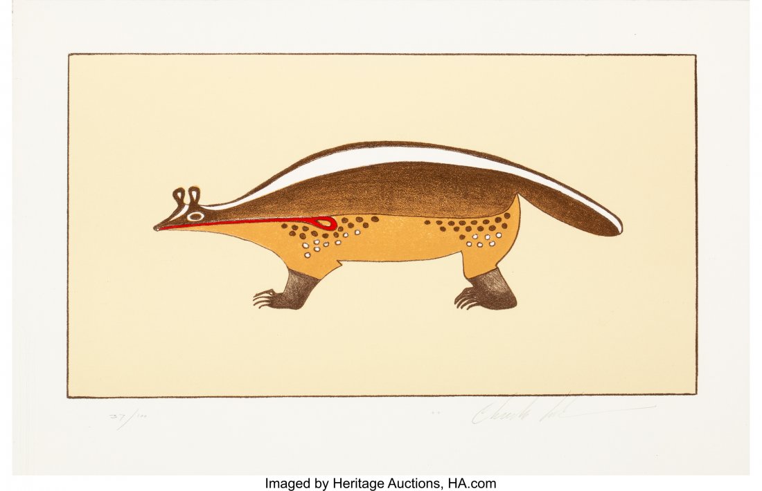 Charles Loloma (Hopi, 1921 - 1991) Medicine Man (1 of 3)