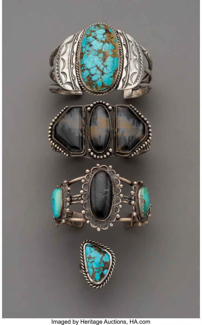 Four Navajo Jewelry items c. 1960    including t (1 of 1)