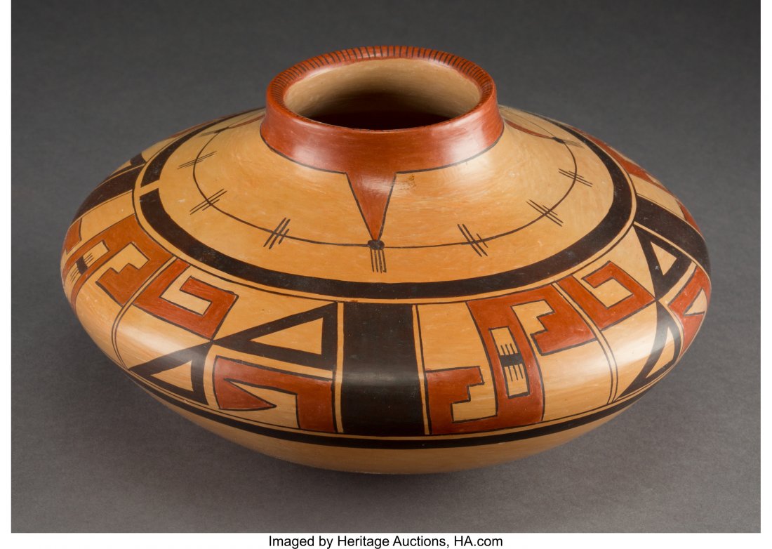 A Hopi Polychrome Seed Jar Rachel Sahmie c. 2000 (1 of 1)
