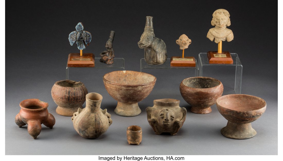 Thirteen Pre-Columbian Items   including twelve (1 of 1)