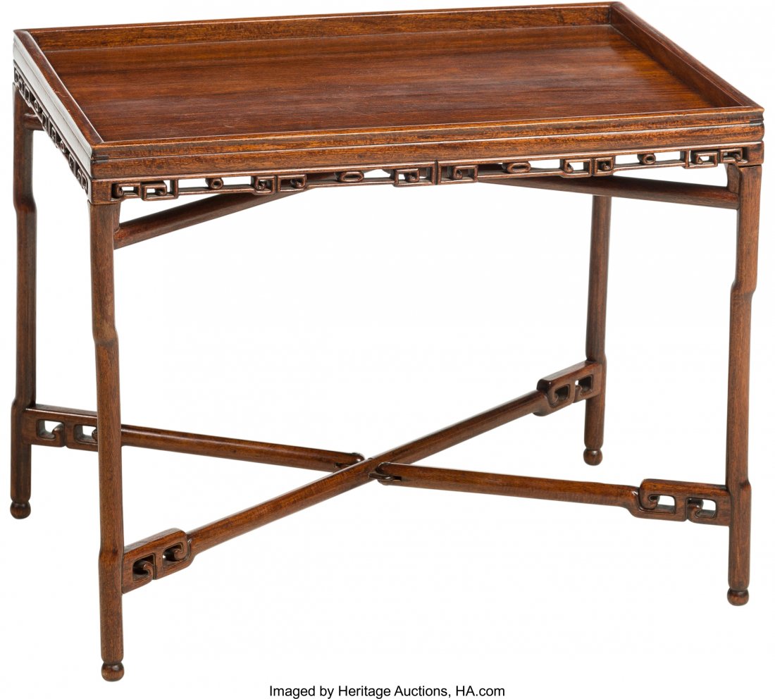 An Chinese Hongmu Convertible Folding Table, Qin (1 of 2)