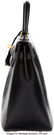 58164: Hermes 32cm Black Calf Box Sellier Kelly Bag wit - 4