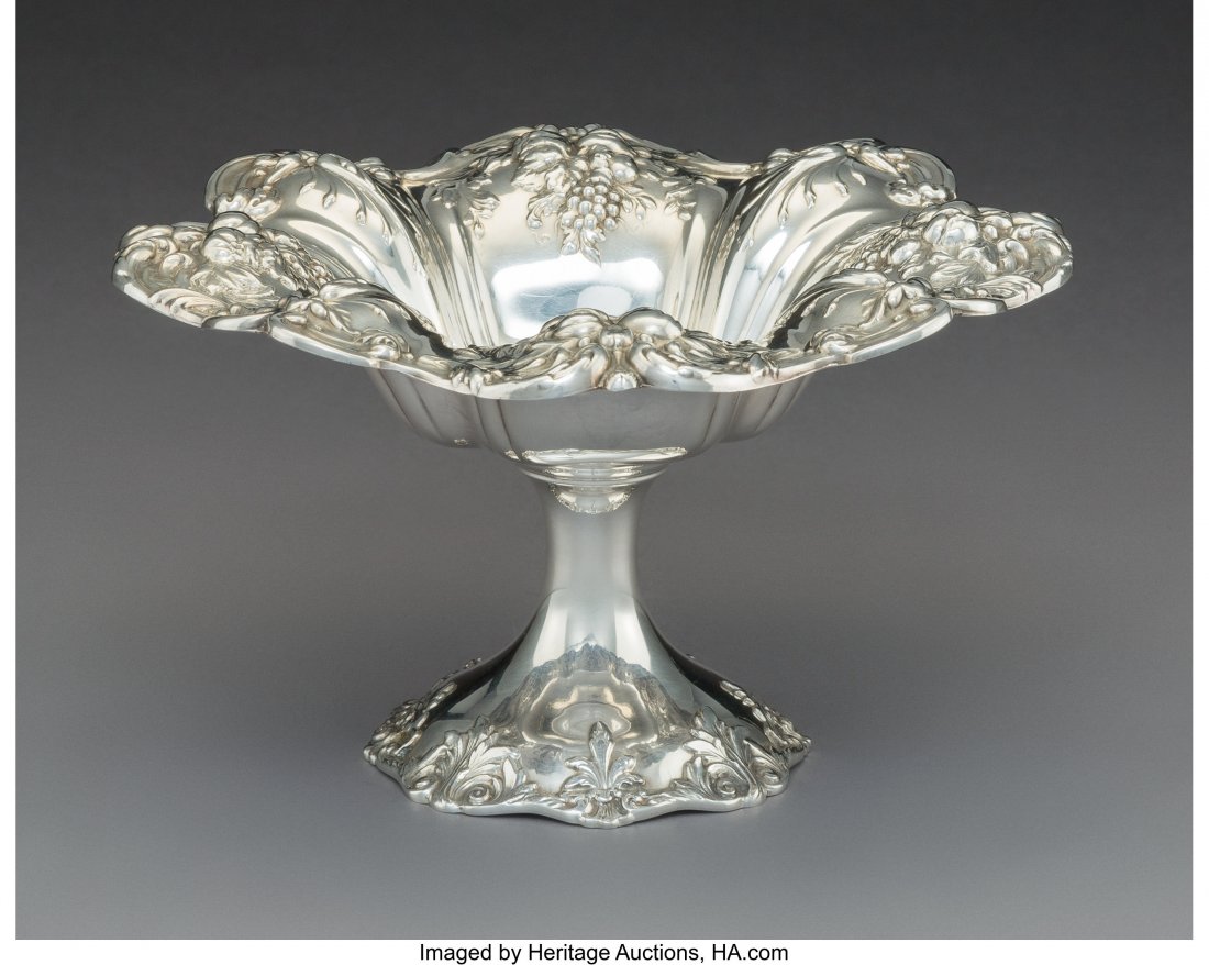 A Reed & Barton Francis I Pattern Silver Compote (1 of 3)