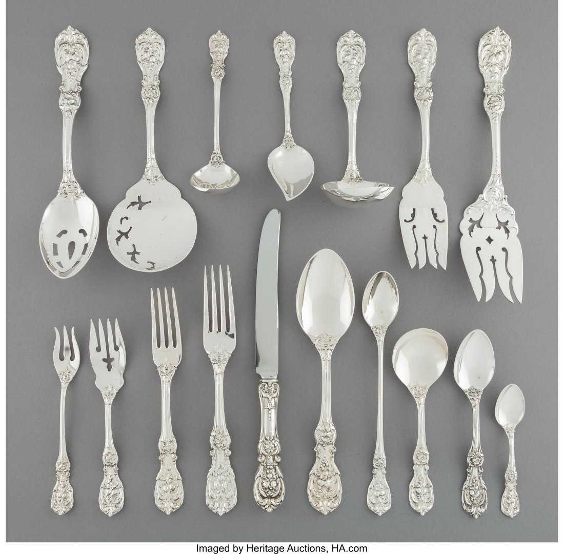 A Eighty-One-Piece Reed & Barton Francis I Patte (1 of 4)