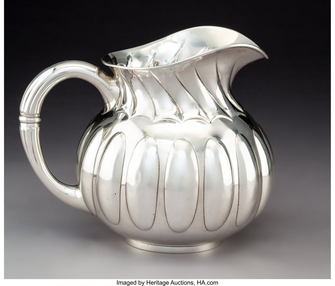 A Shreve, Crump & Low Silver Pitcher, Boston, ci (1 of 3)