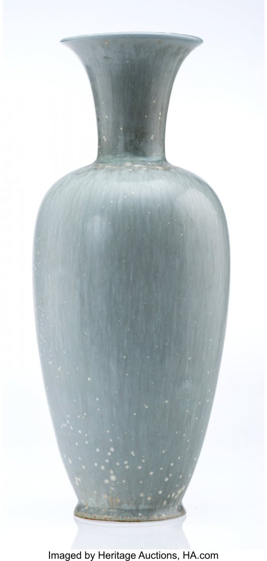 Gunnar Nylund (French, 1904-1997) Vase, circa 19: Gunnar Nylund (French, 1904-1997)Vase, circa 1950Glazed ceramic12-3/4 i