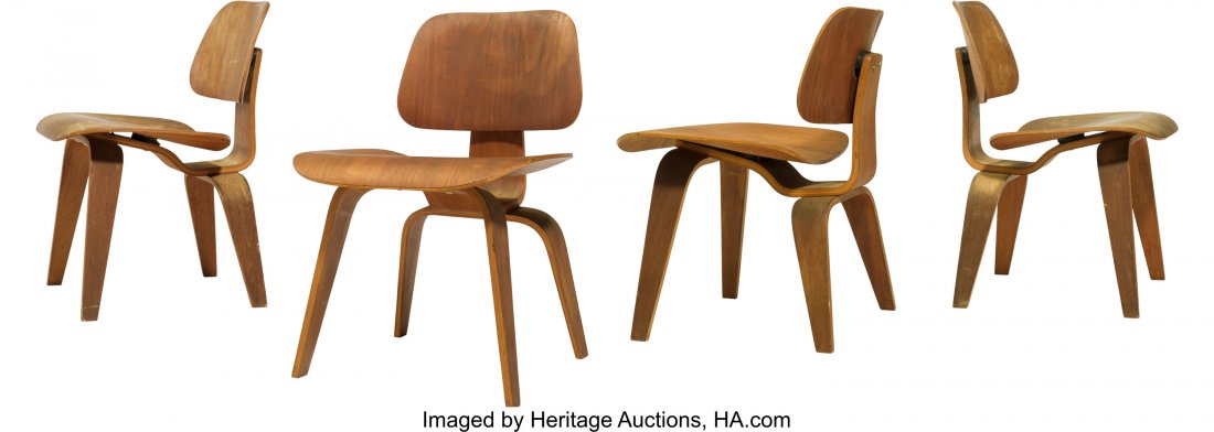 Charles Eames (American, 1907-1978) and Ray Kais: Charles Eames (American, 1907-1978) and Ray Kaiser Eames (American, 1912-1988)Four DCW