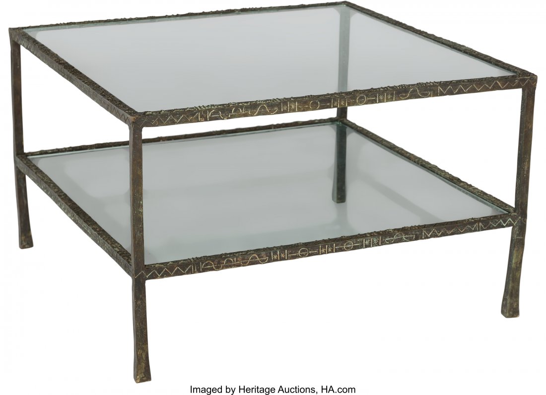 Ingrid Donat (Swedish/French, born 1957) Table B: Ingrid Donat (Swedish/French, born 1957)Table Basse aux Scarifications, 2001