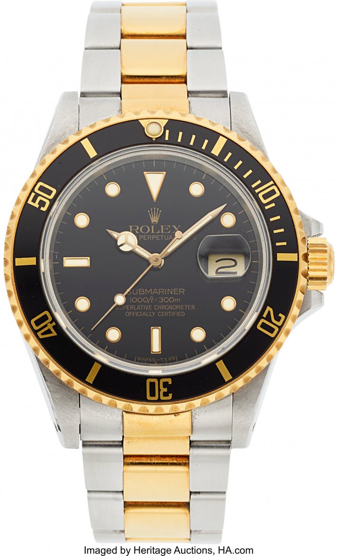 Rolex Ref. 16613 Two Tone Oyster Perpetual Subma (1 of 5)