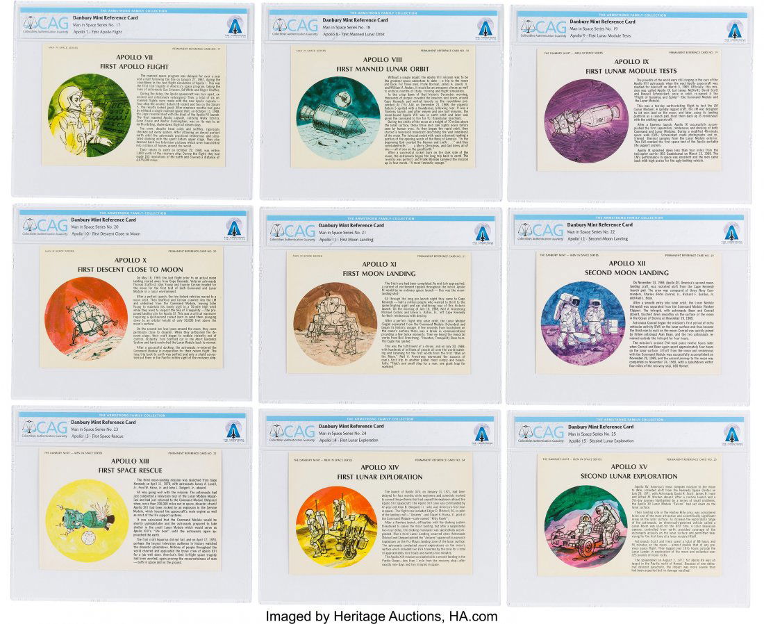 Apollo: Danbury Mint "Man in Space Series" Perma (1 of 2)