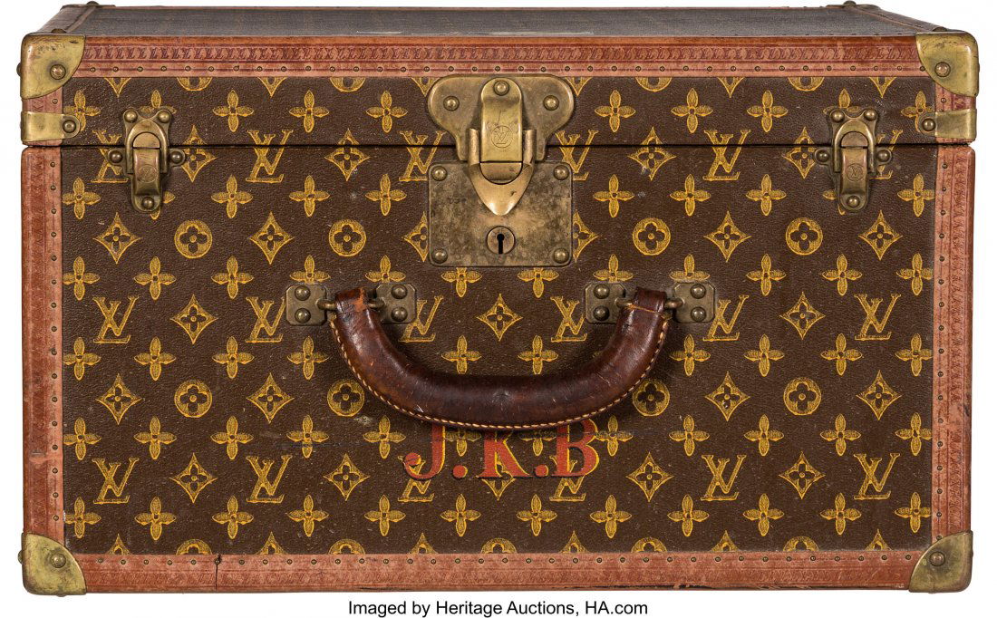 Louis Vuitton Small Square Steamer Trunk Conditi (1 of 4)