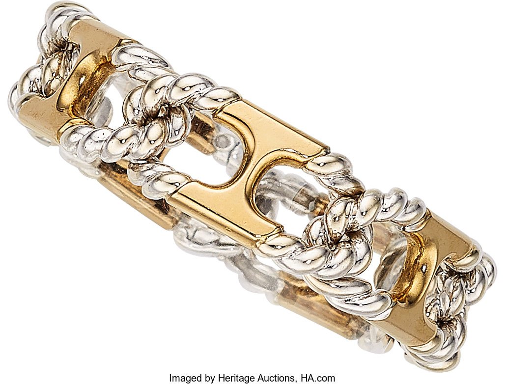 Gold Bracelet, Van Cleef & Arpels, French  The 1 (1 of 4)