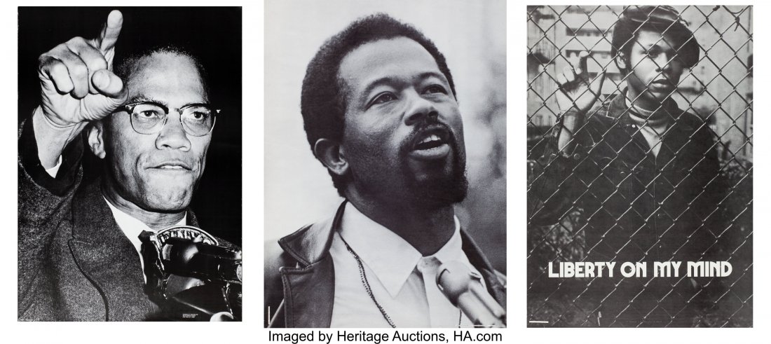 [Black Panthers]. Three Personality Posters. In: [Black Panthers]. Three Personality Posters. Includes: Eldridge Cleaver P