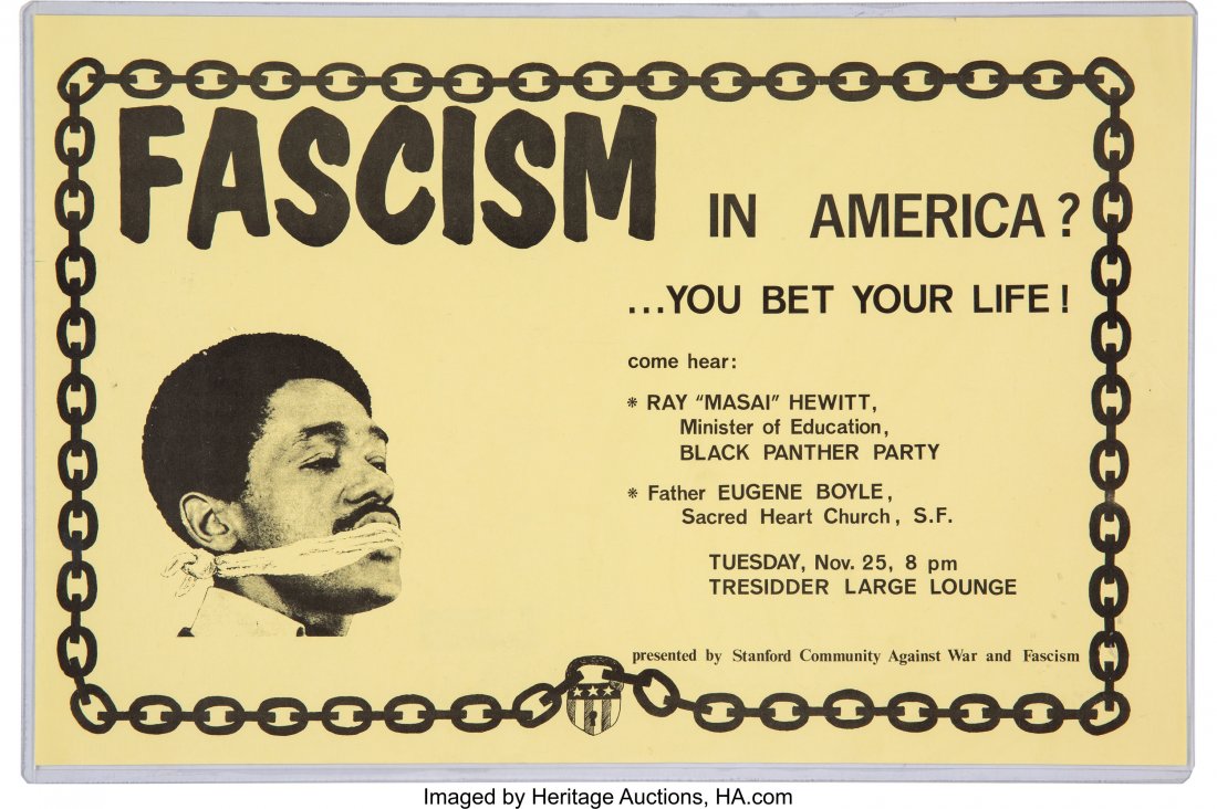 Fascism In America?...You Bet Your Life! Featuri: Fascism In America?...You Bet Your Life! Featuring Ray "Masai" Hewitt. 