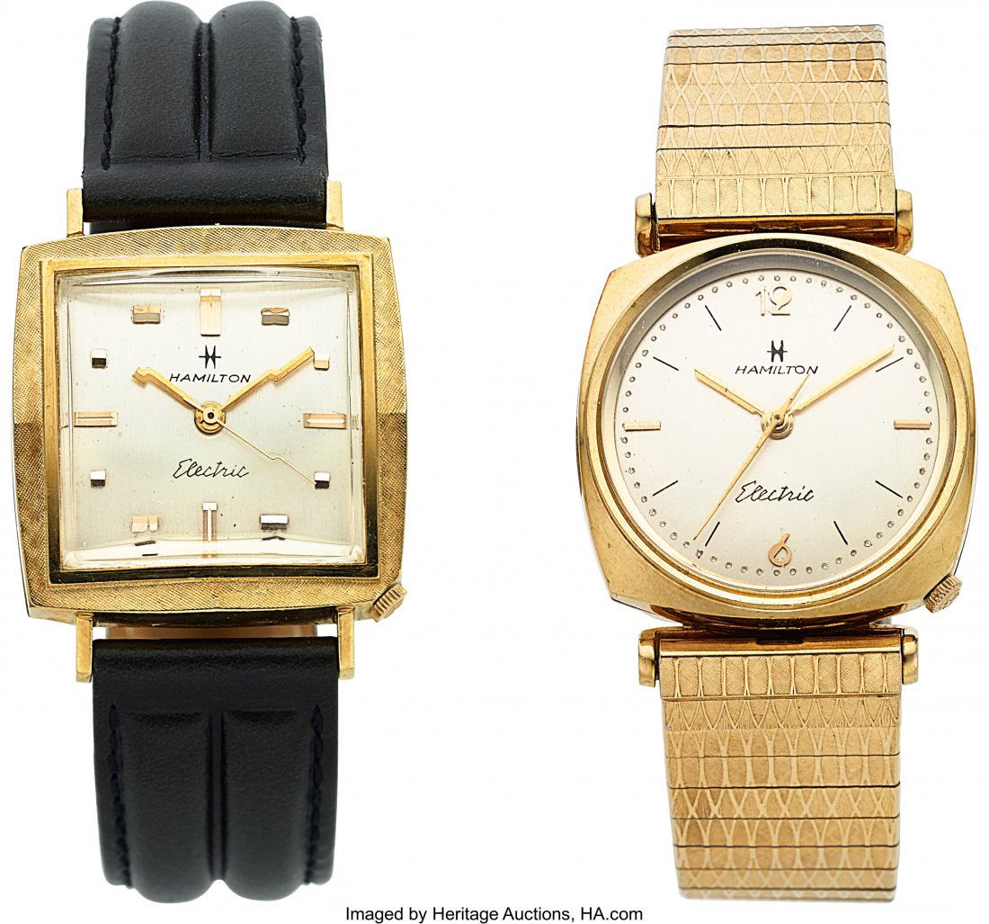 Hamilton, 10K Yellow Gold Filled Centaur and Gem (1 of 3)