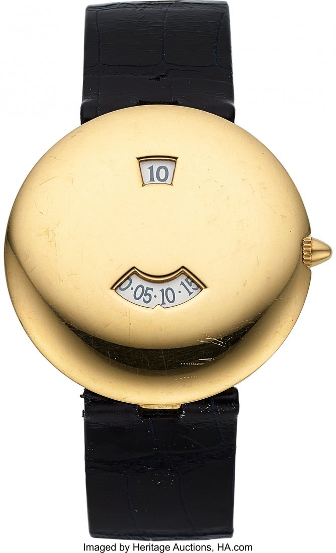 Chaumet, Very Fine Jump Hour, 18K Yellow Gold, A (1 of 4)