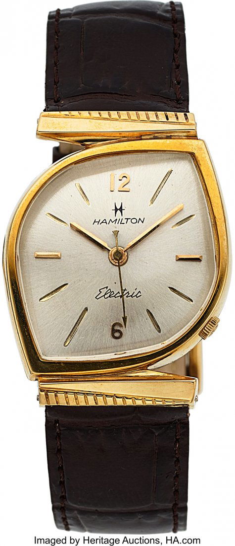 Hamilton Victor II Electric, 10K Yellow Gold Fil (1 of 3)