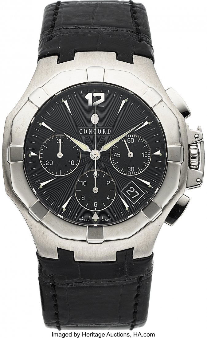 Concord, Saratoga Automatic Chronograph, Stainle (1 of 3)
