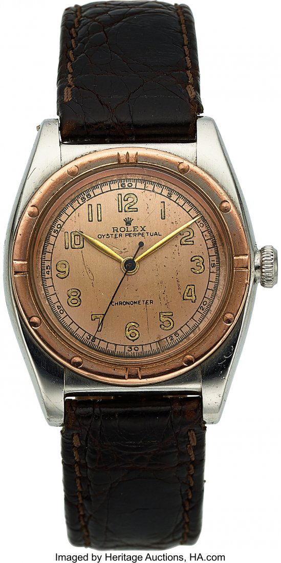 Rolex, Oyster Perpetual Bubbleback, Stainless St (1 of 4)