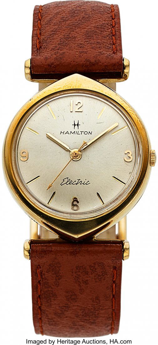 Hamilton, Titan II Electric, 10K Yellow Gold Fil (1 of 3)