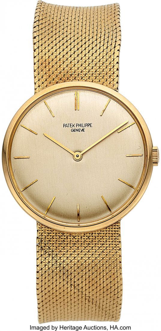 Patek Philippe, Very Fine Calatrava, 18K Yellow (1 of 3)