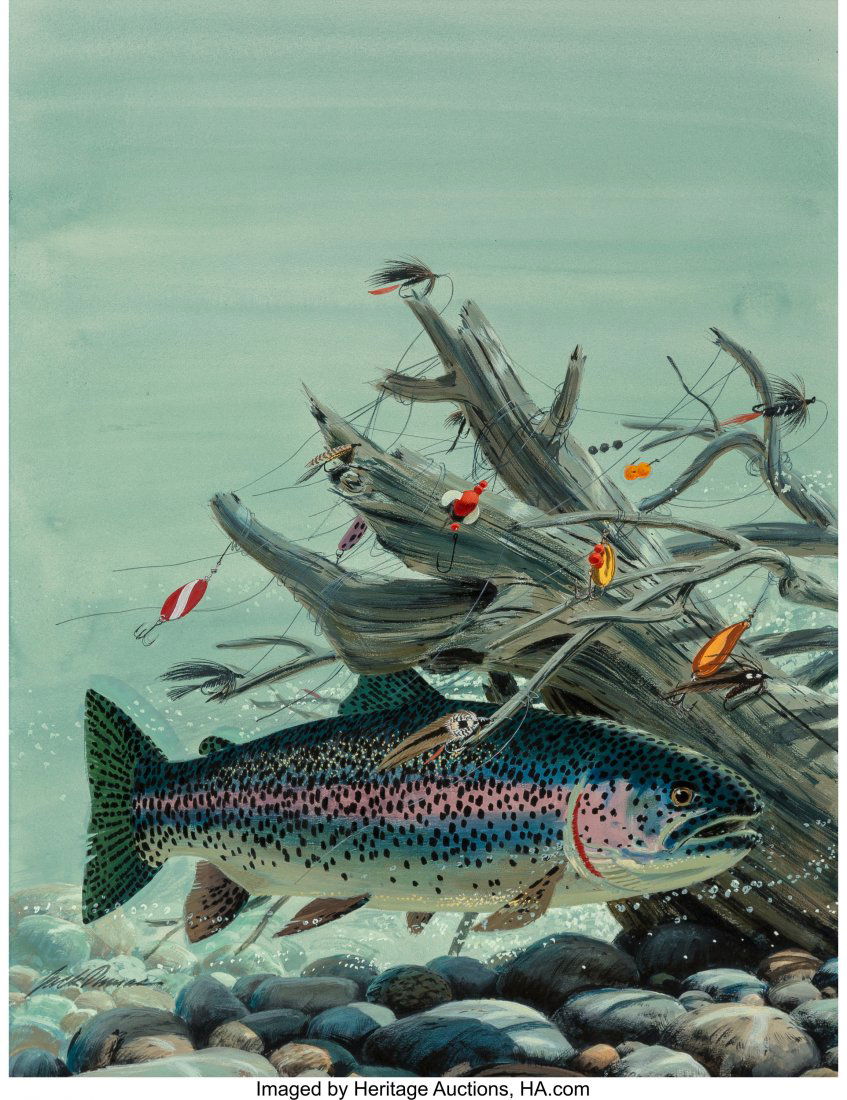 Jack Dumas (American, 1915-1998) Trout Redoubt G (1 of 3)